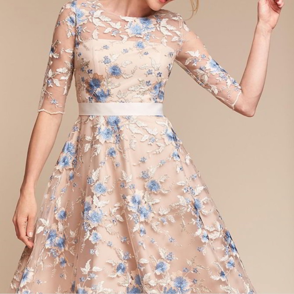 Anthropology x BHLDN Hitherto Linden Dress NWOT